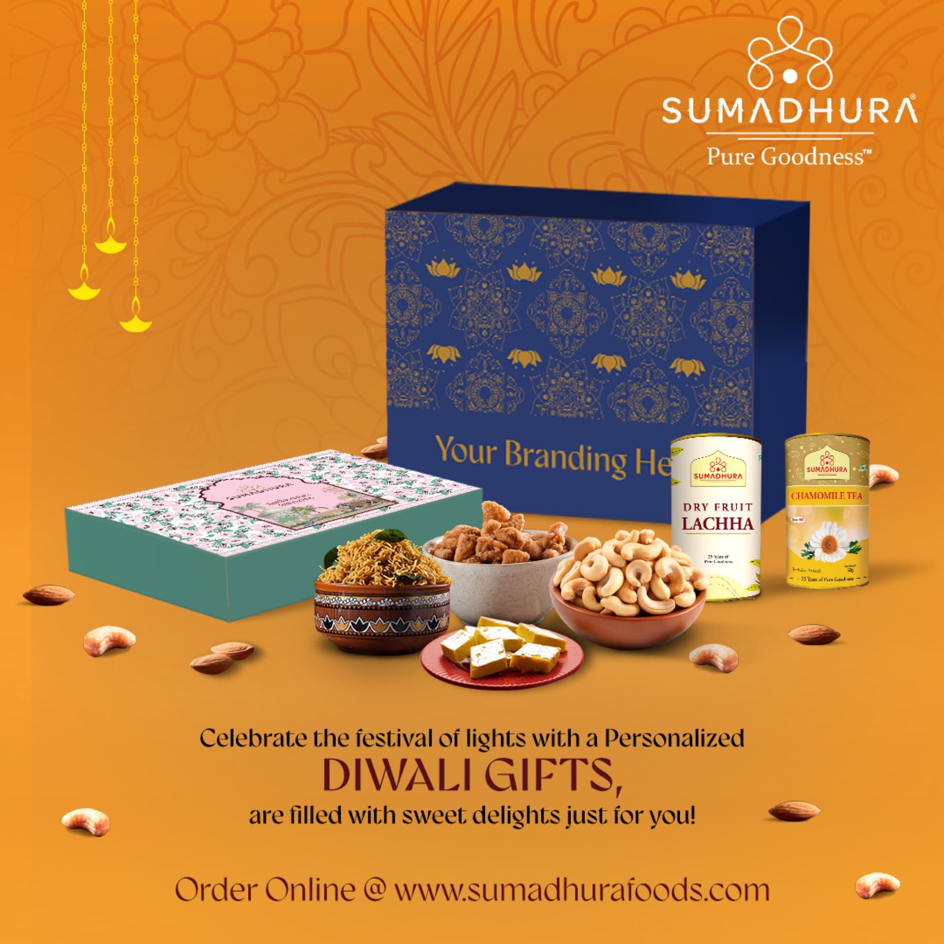 Sumadhura festive gifting ad creative by Dandora